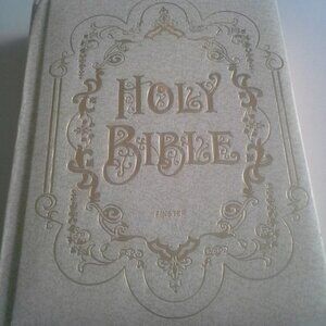 Holy Bible King James Version Family Record Edition Finster Red Letter E…